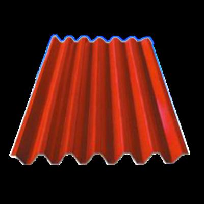 China DUOWEI Prepainted Roof Tile Building Sheet Colorful Quick Building Materials Easily Assembled Embossed Galvanized Steel Sheet for sale