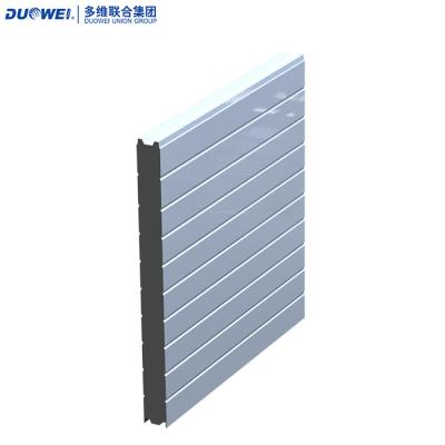 China 500-1100 mm Hot Selling Custom Size Wall Sound Insulation Rock-wool Sandwich Panel Rock-wool Panel Metal Coldroom Panel for sale