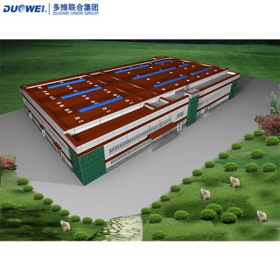 China Steel Structure Building Duowei Good Quality Simple Lightweight Steel Structure For School Building And Apartment for sale