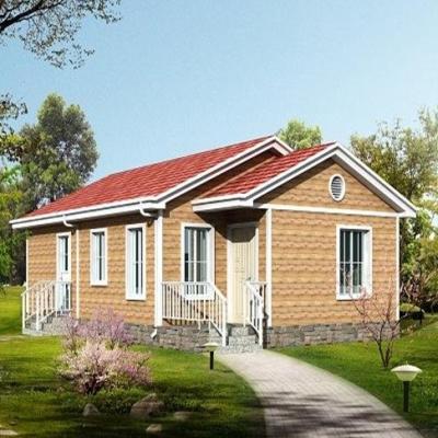 China DUOWEI Modern Light Steel Prefab Villa House Prefab House for sale