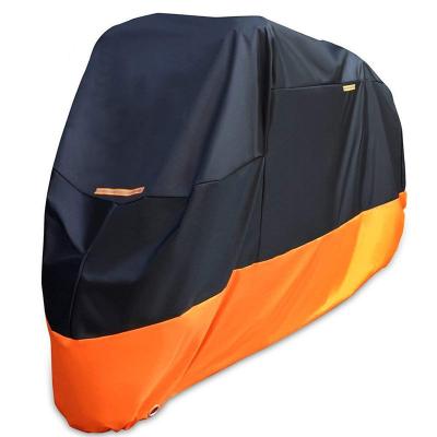 China High Quality Motorcycle Cover Mix Color 210D Waterproof Motorcycle Cover By YAHENG for sale