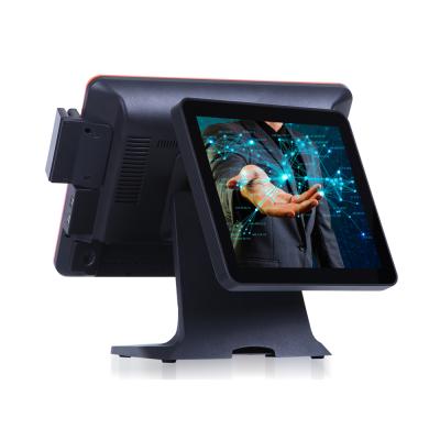 China 15 Inch Table POS System Restaurant Touch Screen POS 360 Degree Rotating Customer Display 64G 2ND for sale