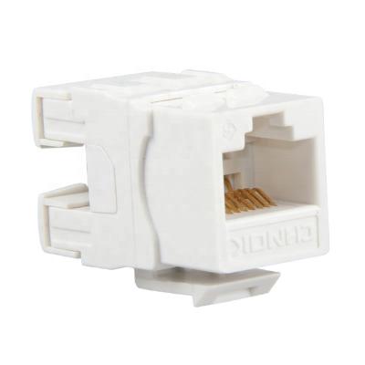 China Keystone Network RJ45 Cat6a Amp Jack UTP Toolless 8p8c Keystone Module for sale