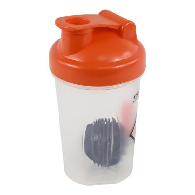 China Promotional Custom Viable Plastic Water Bottle 400ml Portable Fitness Gym Water Bottles Bpa Free Plastic for sale