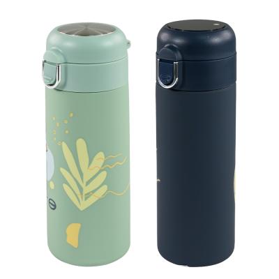 China High Quality Cute Sustainable.portable 400/450ml Spray Paint Stainless Steel Travel Thermos For Kids And Adults for sale