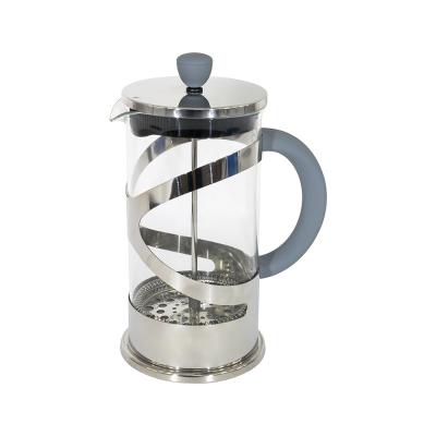 China Best Quality High Sustainable Coffee Pot Large Capacity 1L French Press Boroilicate With Scoop for sale