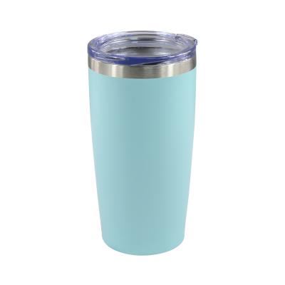 China Sustainable Wholesale Double Wall Vacuum Insulated Travel Mug Cups Coffee Wine Beer Stainless Steel Tumbler for sale