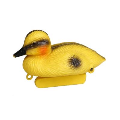 China Hunting Lifelike Plastic Yellow Duck Decoy Baby Duck Hunting Decoys Small Floating Baby Ducklings for sale