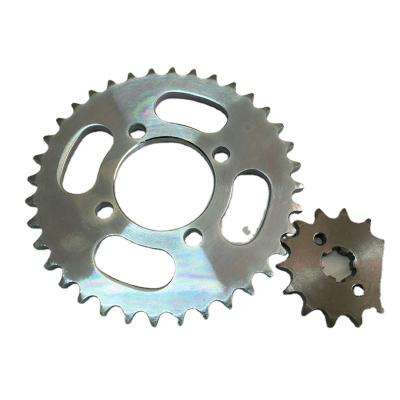 China 36T-14Tsprocket alloy size quality sprocket motorcycle chain and front rear sprocket kit for Honda Suzuki yamaha for sale