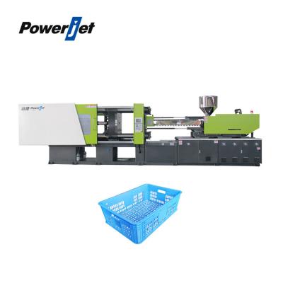 China Plastic Fruit Box Injection Molding Machine With Servo Motor Te koop