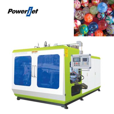 China 5L Hdpe Plastic Bottle Blow Moulding Making Machine Two Colors Toy Seaball Te koop