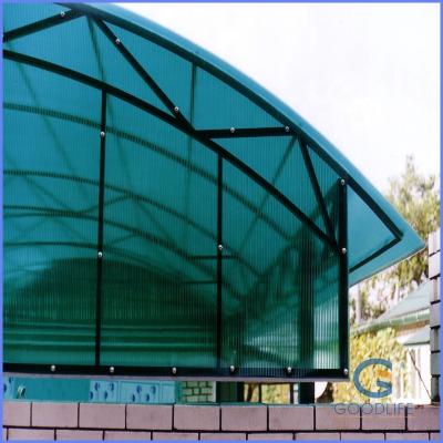 China Certificate Strong Anti-UV Material Russian Roof Sheets Roofing Quality Solid Polycarbonate For Airport for sale