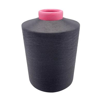 China OEM Durable Yarn Black Colored Polyester Yarn DTY Filament For DTY 75 / 36 sd / cd dty for sale