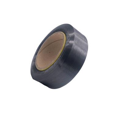 China Virgin OEM Polyester Dope Dye Thread Black FDY Filament For FDY 75D Yarn for sale