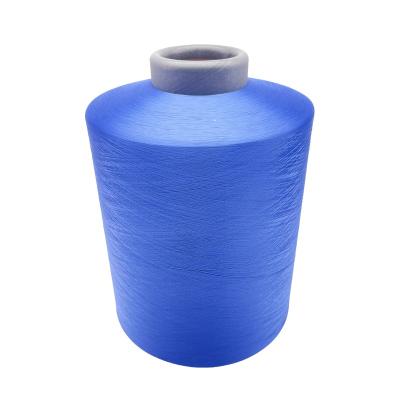 China Low Price Virgin Anti-pilling and Recycling Dope Dyed Yarn FDY 20D-600D FDY Color Polyester Yarns for sale