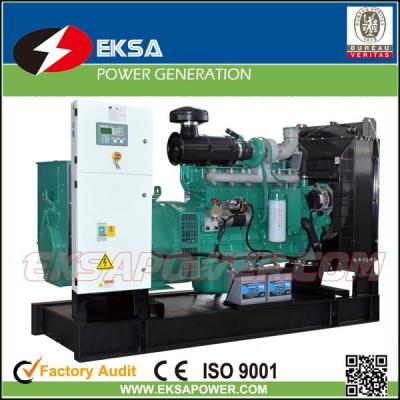 China Hot-selling 250Kva CUMMINS diesel power generator set open types with fuel tank for sale