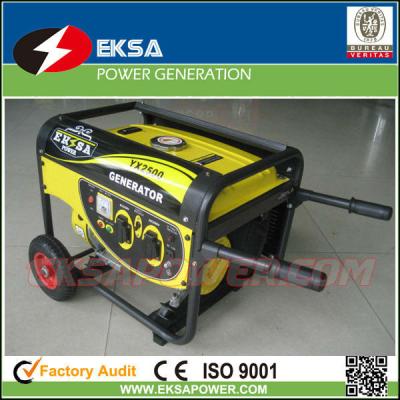 China 3KW Single Phase Portable Gasoline Generator Sets for sale