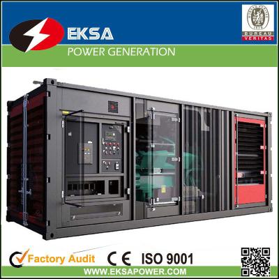 China 1250kVA power generator with Cummins diesel engine silent/soundproof Container type for heavy duty designed. for sale