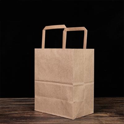 China Recycled Materials Foldable Soft Touch Recycle Free Sample Shopping Paper Bag Wholesale Kraft Paper Bag for sale