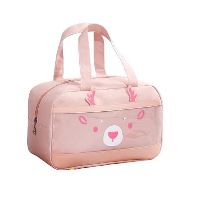 China Good Quality Colorful Waterproof Lunch Bag Children Waterproof Work And Purses And Portable Handbags Picnic Fashion Food Tote Bag for sale