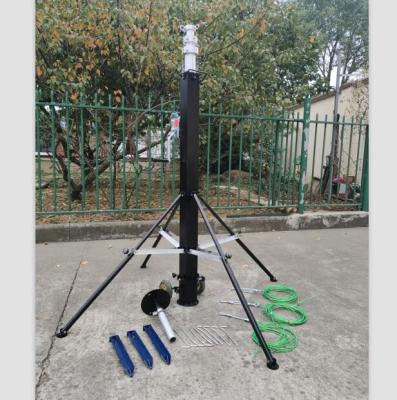 China 30 Ft Telescoping Antenna Mast Aluminum 9m Light Weight Antenna Pole zu verkaufen