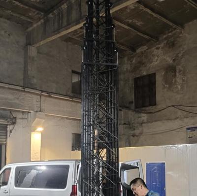 중국 Portable Static Lattice Telescopic Heavy Light Tower 20m 판매용