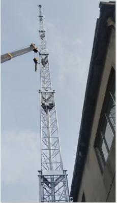 China 30m Teleskopturm tragbare Mobilfunkmaschine 100ft Stahlturm mobiler Turm zu verkaufen