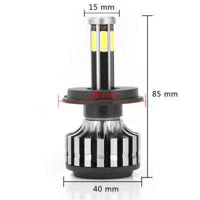 China Aluminum High Bright Led Truck, Tractor, Off Road Lamp 6sides COB Chip LED Auto Headlights for sale