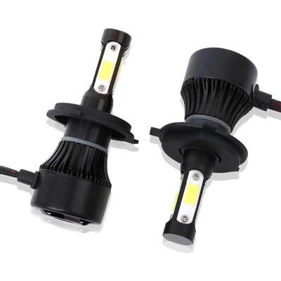 China Aluminio+plastic luz led lados h4 4 8000LM car led headlights h4 accesorios para automobiles for sale