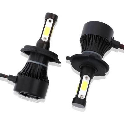 China X7 h4 led light 4 sides 8000LM COB car led h4 h7 h1 headlights auto accessories JR-H4 H7 H1 for sale