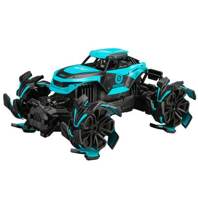 China Popular RC Hobby 40min Play Long Time Power Remote Control Kids Toys Plastic Cars & Metal Wheels Explosive Stunt Toy Car Online Sale for sale