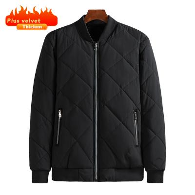 China Breathable Mens Explosion Plus Fleece Jacket Autumn Jacket Men Casual Sports Top Baseball Jacket for sale