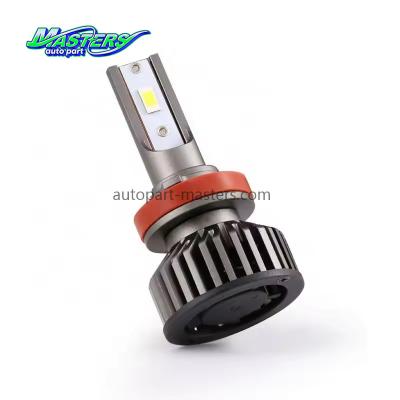 China Yellow Cars Aftermarket Led Headlights Bulbs F2 3000K 7500 Lumens 9004 9007 H4 H13 for sale