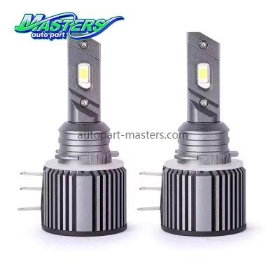 China Waterproof Aftermarket Led Headlights Lamp Bulbs H15 6000K DRL for sale