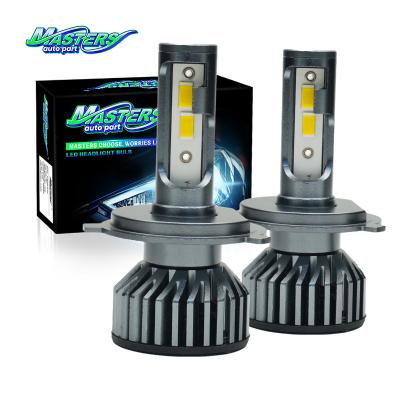 China Masters F2 75W 7500 Lumens 3000K Amarelo 9004 9007 H4 H13 Faróis LED lâmpadas à venda