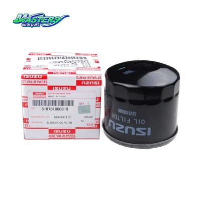 Cina Master Fram filtro dell' olio 5876100080 8944567412 Cartuccia filtro per ISUZU in vendita