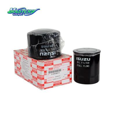 Cina Master Fram filtro dell' olio 5876100230 8943604181 Cartuccia filtro per ISUZU in vendita