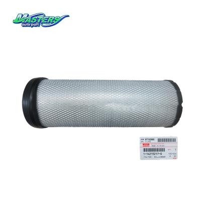 China Masters 1-87610112-0 1-14215217-0 Air filter (internal) for ISUZU for sale