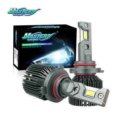 中国 マスターズ Z5-9005 100W 7200lm 6063 アルミ 3570 CSP チップ シングルヒートパイプ LEDヘッドライト電球 販売のため