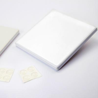 China China Blank Square Ceramic Coaster Ceramic Fridge Magnet Sublimation for sale