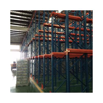 China High Strength Drive In Racking Drive In Racking Economic Cold Storage Solution Steel Warehouse Heavy Duty Drive In Racking System for sale