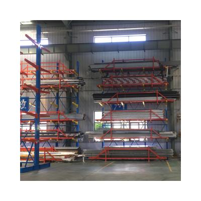 China Factory Supply High Strength Customized Practical Professional Double Side Cantilever Shelf Adjustable Heavy Duty Cantilever Rack for sale