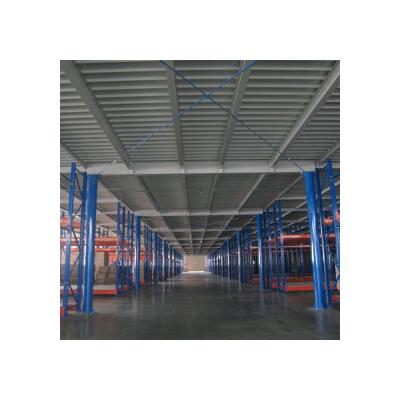 China High Strength Mezzanine Floor Rack Warehouse Mezzanine Floor Racking Steel Platform Storage Equipment for sale