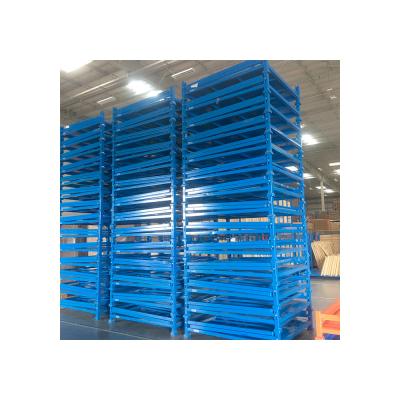 China High Strength Stacking Racking Racking System Turnover Cart Folded Storage for sale