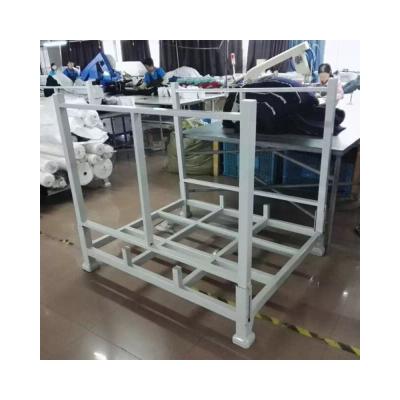 China Factory Wholesale High Strength Cart Folded Storage Racking Stacking Steel Mesh Racking Decks for sale