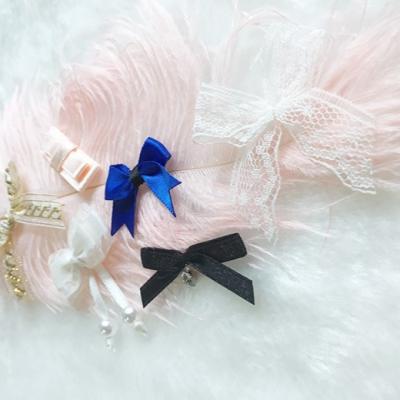 China Professional Manufacturing Single/Double Face Butterfly Ribbon Bows For Underwear, Bra, Packaging Gifts for sale