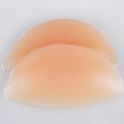 China Viable Bare Silicone Gel Bra Inserts Thick Breast Pads Big Chest Enhancers For Swimwear / Bikini for sale