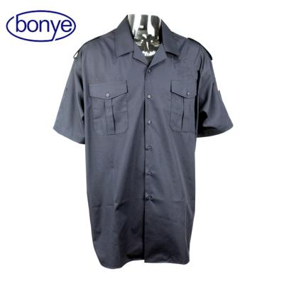 China Simple design men's anti-pilling woven work shirt for sale