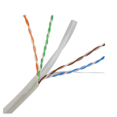 China Telecom Communication Utp Cat6 Bare Copper 23awg Lan Cable In Cheap Indoor Networking Lan Cable Network Cable for sale