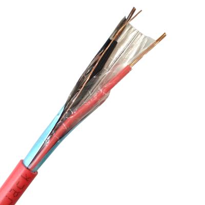 China White CCA/Copper 2.5Mm Alarm 14Awg Cable 4Cores 8 Core Security 4Core Cable For Security Fire Alarm Cable for sale